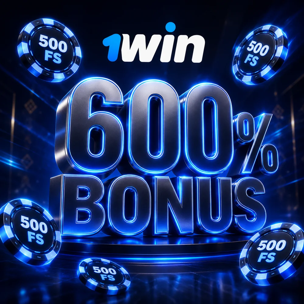 1win 600 Percent Welcome Bonus Package with Free Spins India (2026)